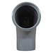 Centrotherm InnoFlue ISELL0387 87 deg Long Radius Elbow, 3 in, Polypropylene, 7 in L, 6.9 in W, Gray, 3.7 in Dia