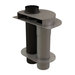 Centrotherm InnoFlue ISLPT0303 Low Profile Wall Termination With Interior Wall Plate and Bird Screen, 3 in, HDPE, Black