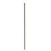 Centrotherm InnoFlue ISVL0210 Single Wall Vent Length Pipe, 124.3 in L, 3 in OD, 120 in L Effective Length, Gray