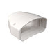 Cover Guard 3CGEND End Cap, White, 3 in
