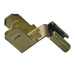 Devco 6212 Tab Adapter, Female x Male, Brass Conductor, 1/4 in Tab