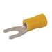 Devco 6255 Spade Terminal, 12 to 10 AWG Wire, #10 Stud, Yellow