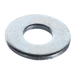 Devco 6702 Flat Washer, 5/16 in ID, 3/4 in OD, Steel, Zinc-Plated