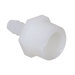 Devco 701-043 Adapter, 3/8 in x 3/4 in, Barbed x MIPT, Material Construction: Nylon, White