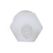 Devco 701-043 Adapter, 3/8 in x 3/4 in, Barbed x MIPT, Material Construction: Nylon, White