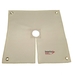 DiversiTech® 16510 Heat-Resistant Cloth, 18 in H, 18 in W, Silica Fabric