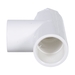 DiversiTech® 510-3400 Cleanout Tee, Schedule/Class: SCH 40, 3/4 in x 3/4 in x 3/4 in, White, PVC