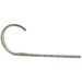 DiversiTech® 515-J2000 Swiveling J-Hook, For Pipe Size: 2 in, PVC, 9 in L, White