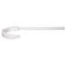 DiversiTech® 515-J3000 Swiveling J-Hook, For Pipe Size: 3 in, PVC, 9 in L, White