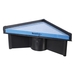 DiversiTech® FB-1 Furnace Mounting Block, 500 lb Load, Foam Rubber/Plastic, Black/Blue, For Use With: Furnaces