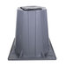 DiversiTech® HPR-6 Heat Pump Riser, 500 lb Load, 6 in H, Polypropylene, Gray, For Use With: Air Handlers and Heat Pumps