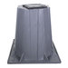 DiversiTech® HPR-6 Heat Pump Riser, 500 lb Load, 6 in H, Polypropylene, Gray, For Use With: Air Handlers and Heat Pumps