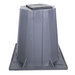 DiversiTech® HPR-6 Heat Pump Riser, 500 lb Load, 6 in H, Polypropylene, Gray, For Use With: Air Handlers and Heat Pumps