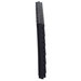 DiversiTech® MP-3 Anti-Vibration Pad, 3 in H, 3 in W, 3/8 in D, Rubber, Anti-Vibration: Yes, Black