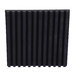 DiversiTech® MP-3 Anti-Vibration Pad, 3 in H, 3 in W, 3/8 in D, Rubber, Anti-Vibration: Yes, Black