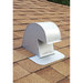 Dryerbox® DJK486K Roof-Mount Vent Extra Clearance, 12 in H, 14 in W, For Duct Size: 4 in, Galvalume Steel, 26 ga Gauge