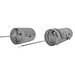 Duro Dyne® DuroZone® CODR Series 053011 Cable Operated Damper With 5 ft Cable, Round Duct, 9 in L, For Duct Size: 4 in
