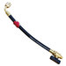 Fieldpiece HR1XR Ball Valve Hose Adapter Extension, 1/4 x 1/4 in, 8 in L Hose, 800 psi Max Working Pressure