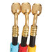 Fieldpiece HR3 Open Valve Hose Set, 1/4 x 1/4 in, 5 ft L Hose, 800 psi Max Working Pressure