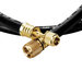 Fieldpiece HV1S Vacuum Hose, 3/8 x 1/4 in, 5 ft L Hose, 800 psi Max Working Pressure