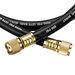 Fieldpiece HV1 Vacuum Hose, 3/8 x 3/8 in, 5 ft L Hose, 800 psi Max Working Pressure