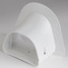 Fortress® 84114 Soffit Inlet, White, Polypropylene, 4-1/2 in, 3-1/2 in L, 7 in W, 5-1/2 in H