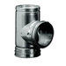Hart & Cooley® 016011 Tee, 3 in, 28 ga Gauge, Aluminum/Galvanized Steel, 9 in L