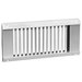 Hart & Cooley® USV Series 558491 Universal Diffuser, For Duct Size: 12 x 4 in, Spiral Duct, Single Deflection