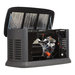 Honeywell 7065 Air Cooled Home Standby Generator, 240 V, 91.6 A, 81.3 A, 22000 W Liquid Propane, 19500 W Natural Gas