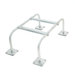 IBEX® 1202AL Mini-Split Stand, Aluminum, 35 in L, 20 in W, 12 in D, Zinc-Plated Yellow