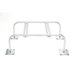 IBEX® 1801AL Mini-Split Stand, Aluminum, 35 in L, 20 in W, 18 in D, Zinc-Plated Yellow