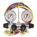 JB Industries ZEPPELIN 25246 Illuminating Gauge Manifold, R-22, R-410A, R-404A Refrigerant, 4-Valves, 60 in L Hose