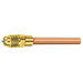 JB Industries A31004 Single Step Copper Tube Extension, Copper, 1/4 in x 3/16 in, SAE Flared x SAE Flared