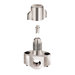 JB Industries LT-456 O-ring Seal Line Piercing Valve, 1/4 to 3/8 in, Tube OD