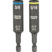KLEIN TOOLS® KNECT™ 32500HDRT 11-in-1 Impact-Rated Screwdriver/Nut Driver, 1/4 in, 5/16 in, 3/8 in, 1/2 in Drive, Yes