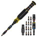 KLEIN TOOLS® KNECT™ 32517HD 17-in-1 Impact-Rated Hybrid Screwdriver/Nut Driver, 1/4 in, 3/8 in, 5/16 in Drive, Steel