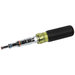 KLEIN TOOLS® 32809MAG 9-in-1 Pass-Through Multi-Nut Driver, SAE, Magnetic: Yes, Alloy Steel, 5-Piece, 9 in L
