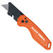 KLEIN TOOLS® 44302 Folding Utility Knife, 2-1/2 in L Blade, Steel Blade, 6.9 in L