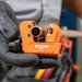 KLEIN TOOLS® 50047 Mini-Tubing Cutter, Applicable Materials: Aluminum, Copper, 1-1/8 in Max Pipe, 1/8 in Minimum Pipe