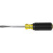KLEIN TOOLS® 600-4 Screwdriver, 1/4 in Bit, 1-Piece, Magnetic: No, 4 in L Shaft, 8.344 in L, Steel, Square Shank
