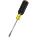 KLEIN TOOLS® 600-4 Screwdriver, 1/4 in Bit, 1-Piece, Magnetic: No, 4 in L Shaft, 8.344 in L, Steel, Square Shank