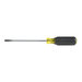 KLEIN TOOLS® 605-6 Heavy-Duty Screwdriver, 1/4 in Bit, 1-Piece, Magnetic: No, 6 in L Shaft, 10.344 in L, Steel