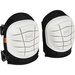 KLEIN TOOLS® 60849 Non-Marring Lightweight Gel Knee Pad, EVA/Metal/Neoprene/Nylon/Polyester/TPE, Black/White, One-Size