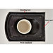 Kozy Kollar PV-4 Roof Flashing Kit, For Pipe Size: 4 in, EPDM, 12-3/4 in L Base, 9-1/4 in W Base, 2-1/2 in H