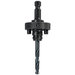 LENOX® 1779801 Hole Saw Arbor, Steel, Applicable Materials: Metal, Wood, 2L (1-1/4 to 6 in) Arbor, Hex Shank
