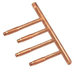 LG HVAC ARBL057 7-Branch Header, Copper, For Use With: Refrigerant Distribution of Indoor Units