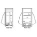 LG HVAC ZHGDKA51A Hail Guard Kit, Compatible Unit Tonnage: 6 ton, Metal, Dark Gray