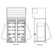 LG HVAC ZLABKA03A Low Ambient Wind Baffle Kit, Compatible Unit Tonnage: 8 to 14 ton, Metal, Warm Gray