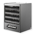 MODINE 94022 Horizontal Electric Unit Heater, 34100 Btu/hr BTU, 480 V, 3 ph, 1/15 hp Motor, 10 kW, 830 cfm, 12 in Vent