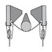 Malco® 2DH Duct Holder, 20 lb